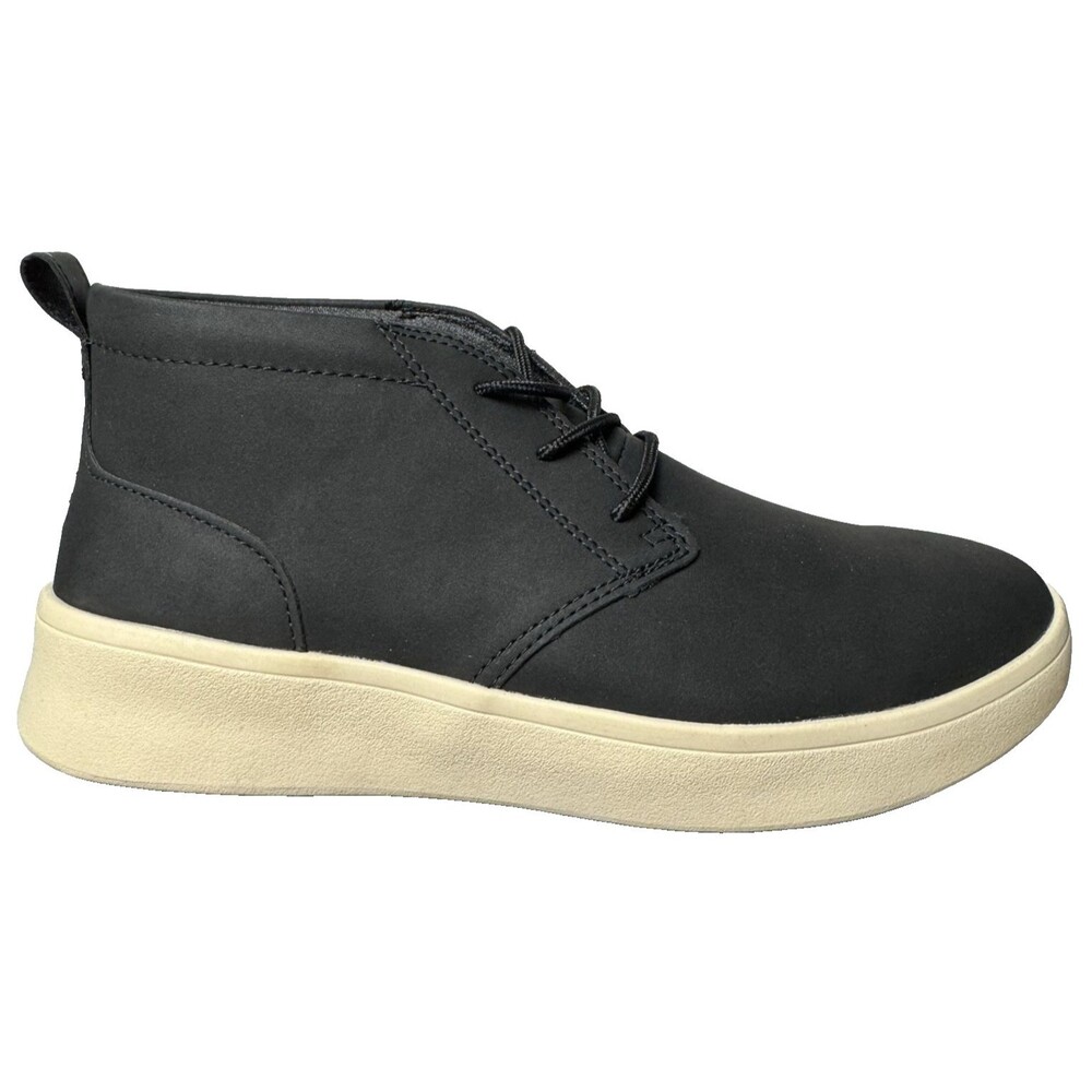 Izod Palmer Mens  Size 8 Lace Up Chukka Boot Shoes Black Memory Foam